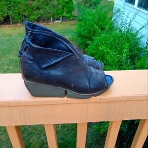 Trippen peep toe Galaxy boots size 41